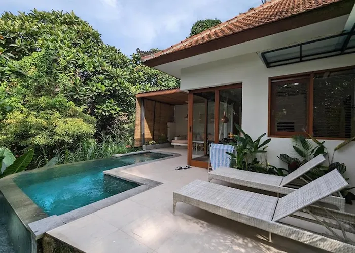 Dancing Orchid Luxe Villa, Private Pool, And Jungle Views Вилла Убуд