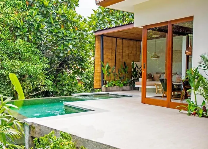 Вилла Dancing Orchid Luxe Villa, Private Pool, And Jungle Views Убуд